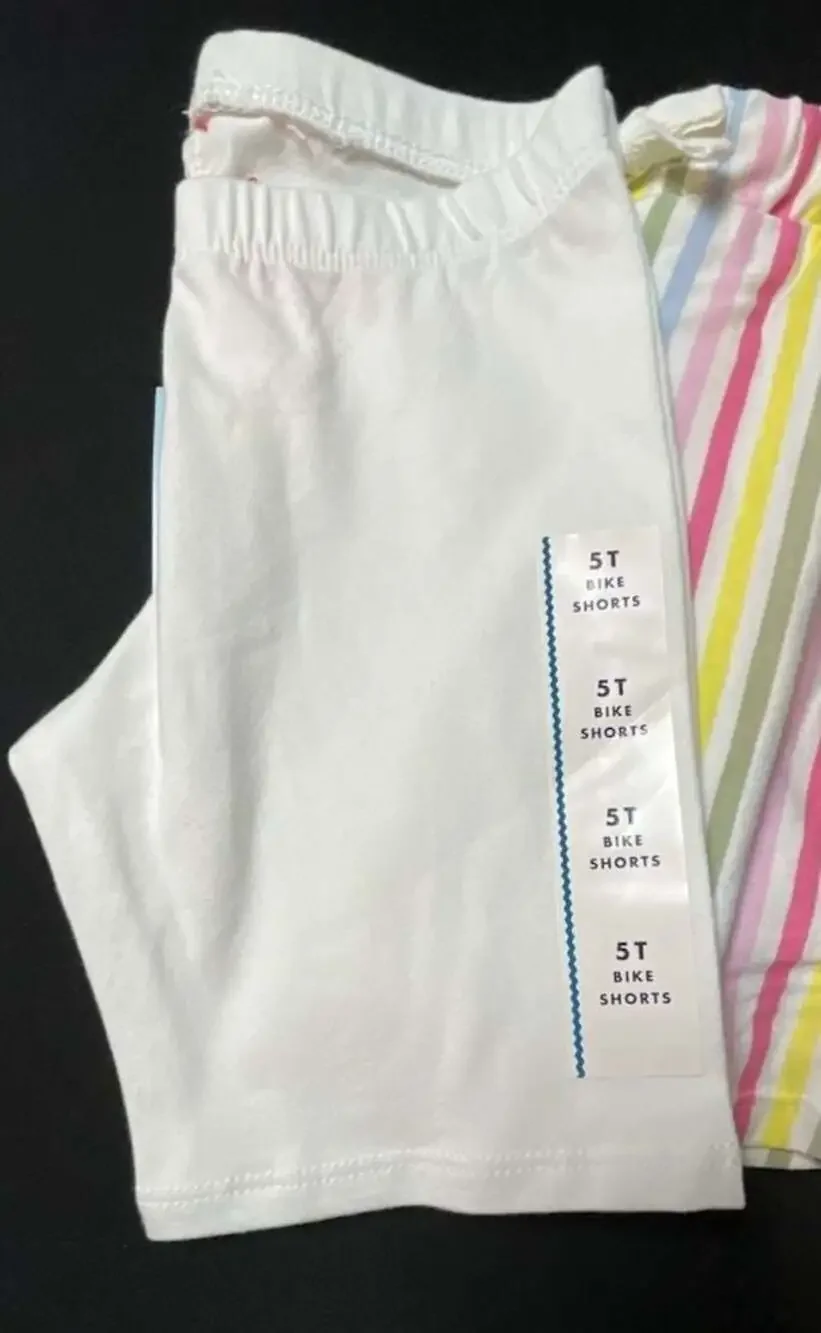 Cat & Jack Toddler Girls Multi Stripe Skort Size 5T